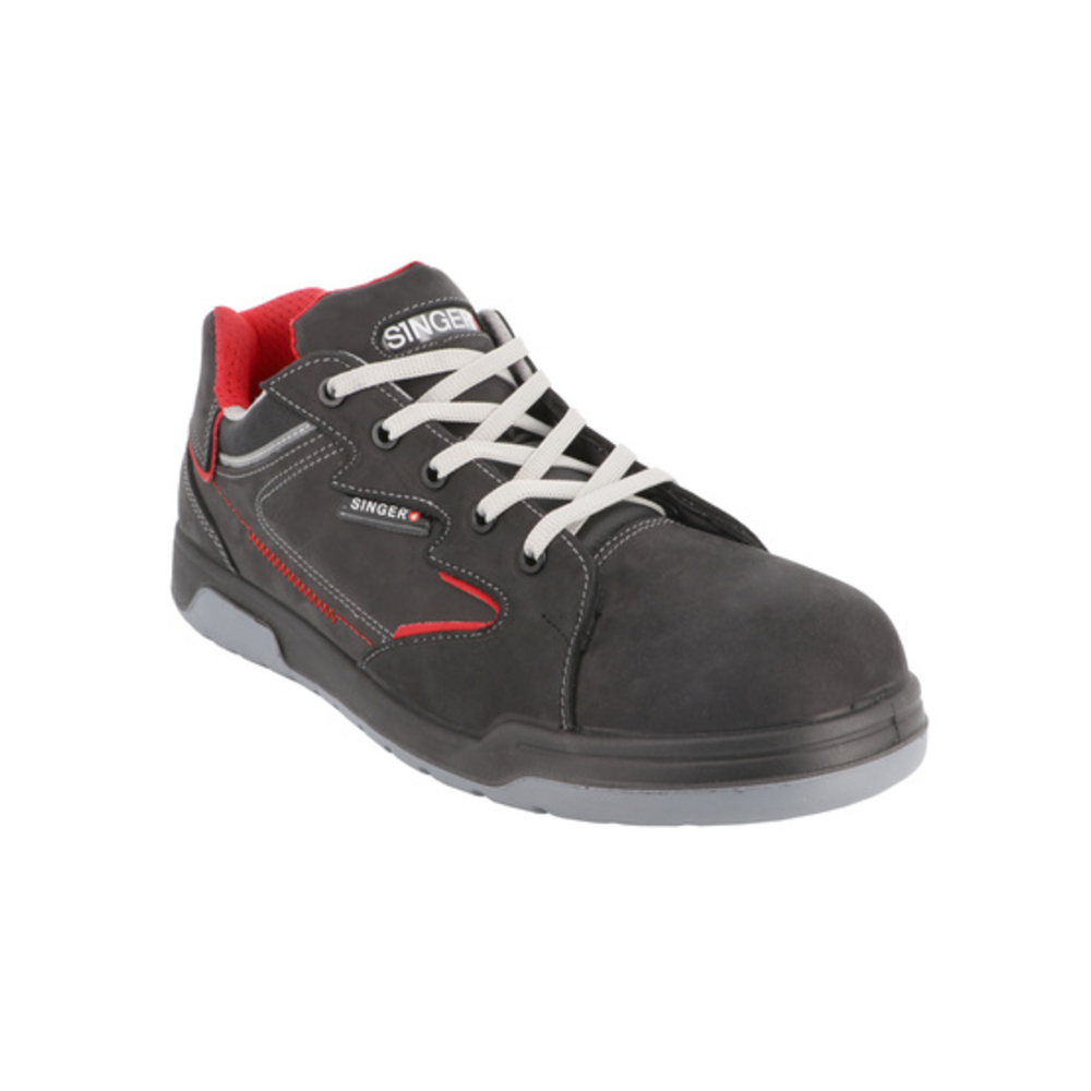 Chaussure de sécurité basse cuir nubuck S3 SRC - SINGER - BERGAM