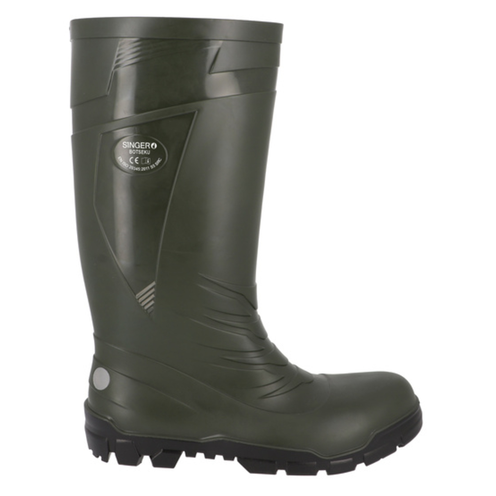 Botte de sécurité S5 FO SR Tige PVC/Doublure viscose - SINGER - BOTSEKU