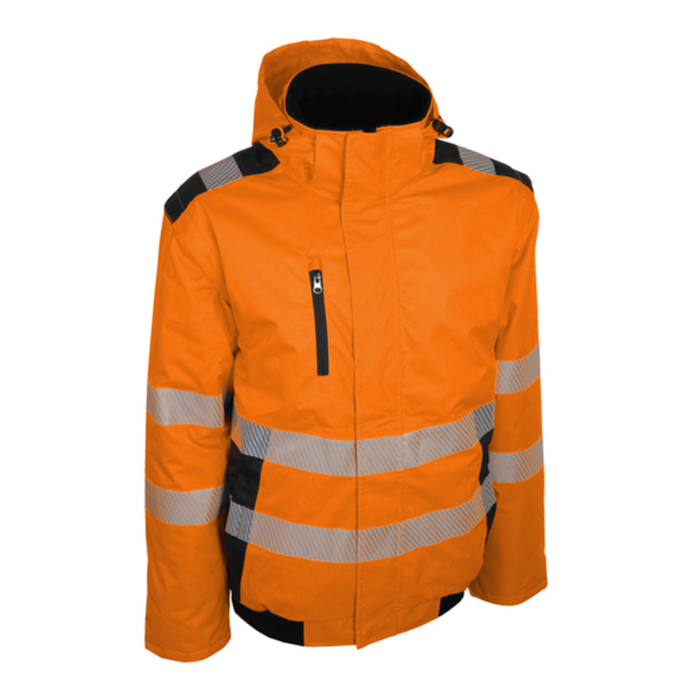 Blouson haute visibilité 100% polyester enduit PU doubure polaire - SINGER - BRAVO