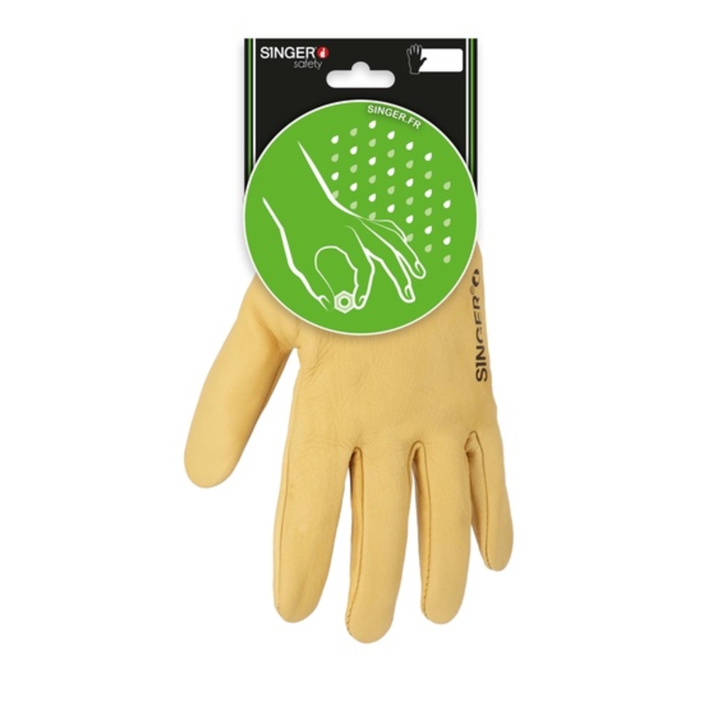 Gant tout fleur de bovin Hydrofuge Protège-artère - SINGER - C50GHBBC
