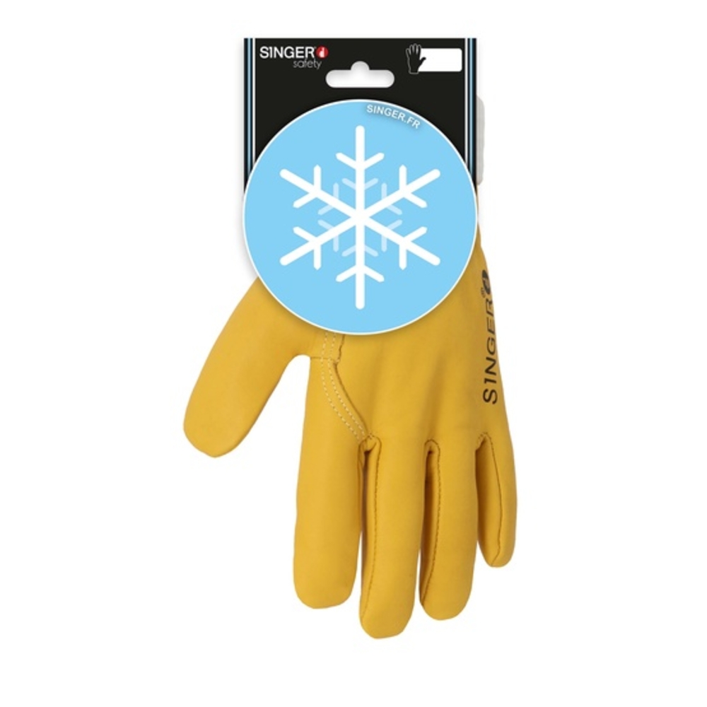 Gants cuir froid rembourré type maîtrise - SINGER - CFJORD