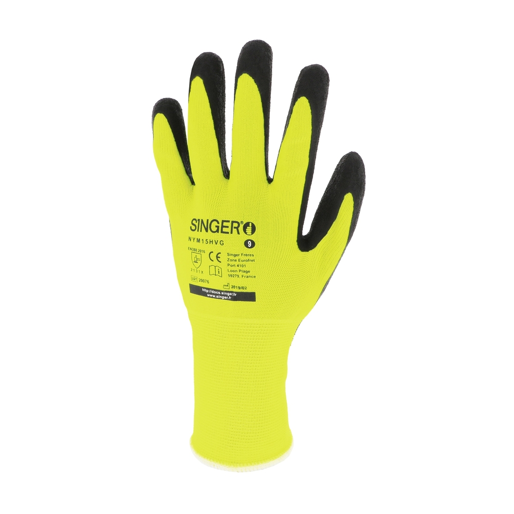 Gant latex Support polyester- SINGER - CNYM15HVG