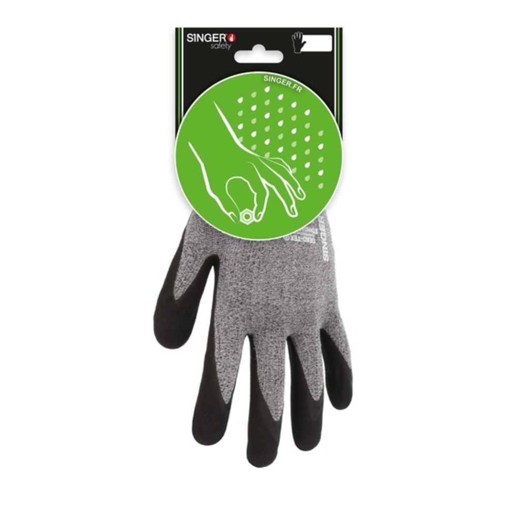 Gant nitrile mousse Picots - SINGER - CNYMFIT00