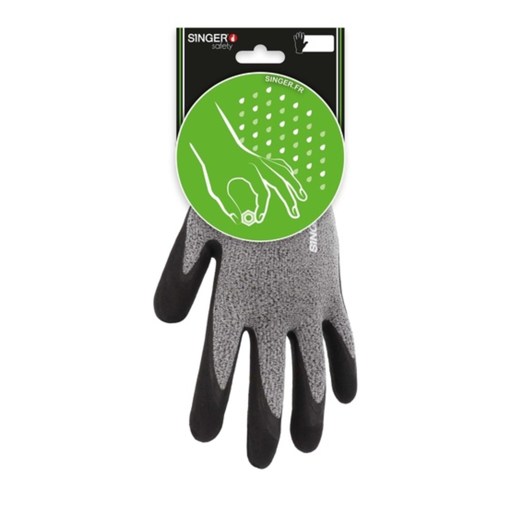 Gant nitrile mousse Sans picots - SINGER - CNYMFIT03