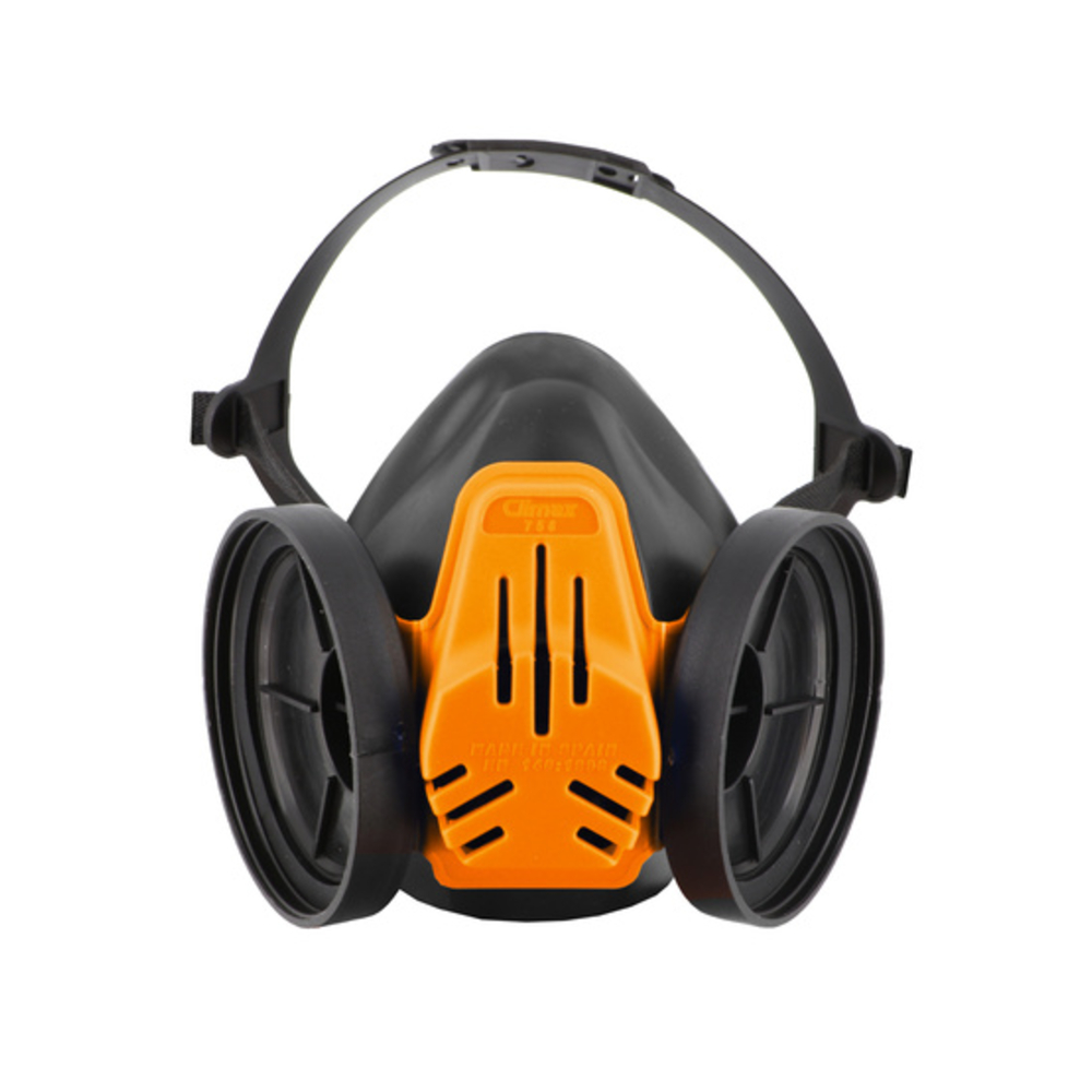 Demi-masque respiratoire En caoutchoucpour 2 filtres - SINGER - DM756C