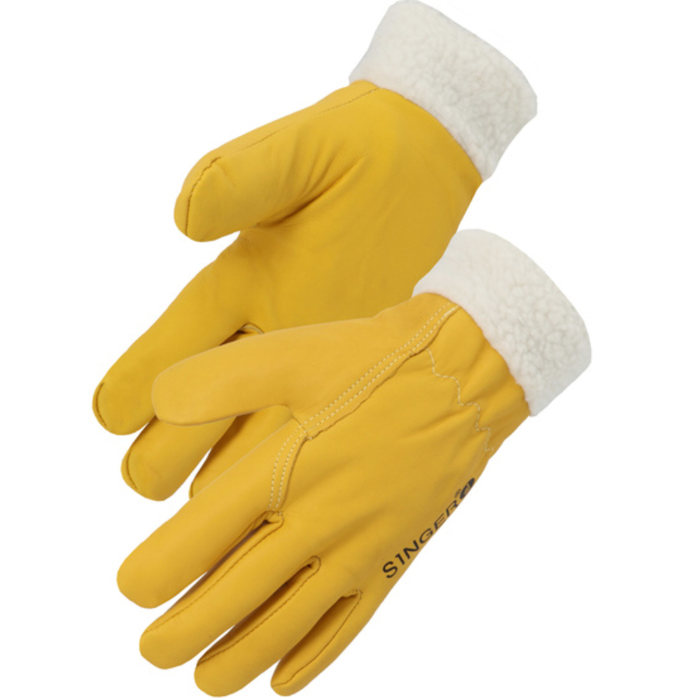 Gants cuir froid rembourré - SINGER - FJORD