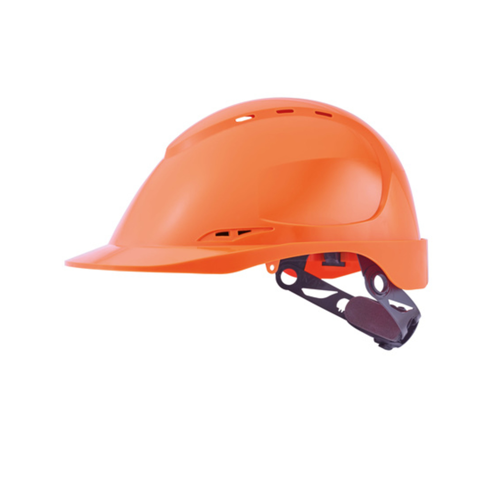 Casque de chantier aéré en ABS Serrage crémaillère - SINGER - FORCEO