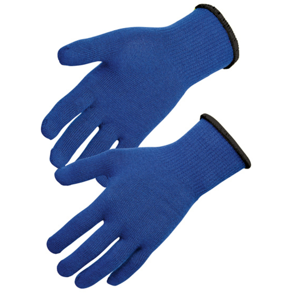 Gant bleu tricoté enduit jauge 13 - SINGER - FROST