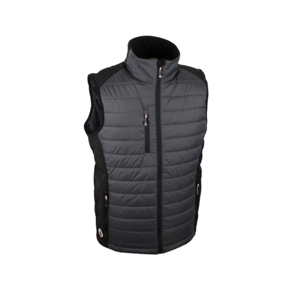 Gilet chaud et confortable softshell & polyamide ripstop; nombreuses poches - SINGER - GALWAY