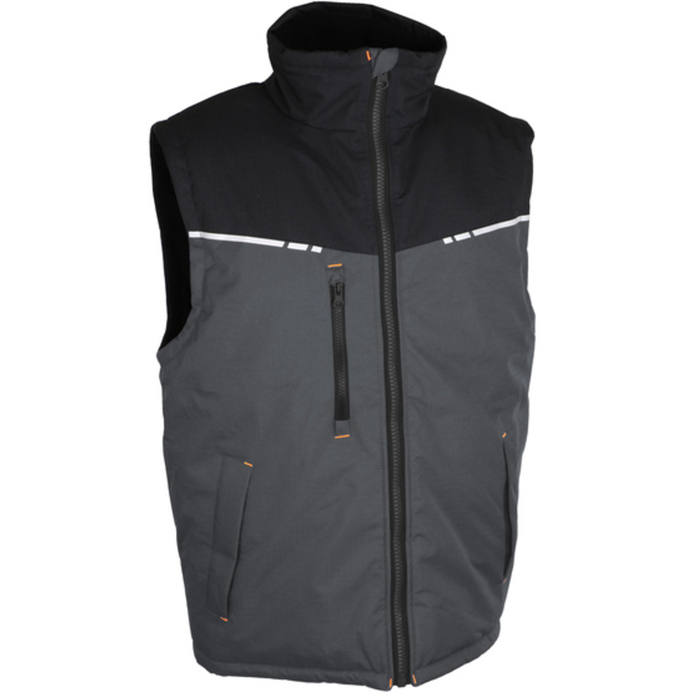 Gilet 100% polyester (ripstop) doublé et rembourré polyester 120 g/m² - SINGER - GASPARE