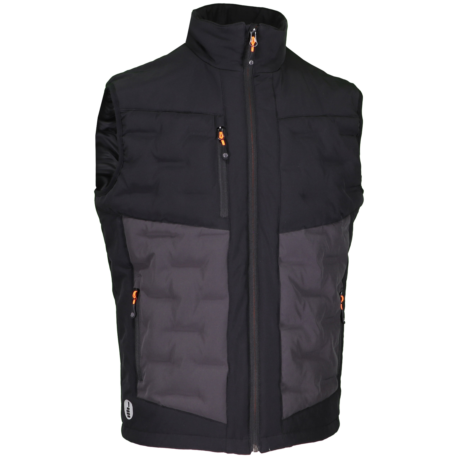 Gilet softshell gris/noir avec poches SINGER - GAXOR