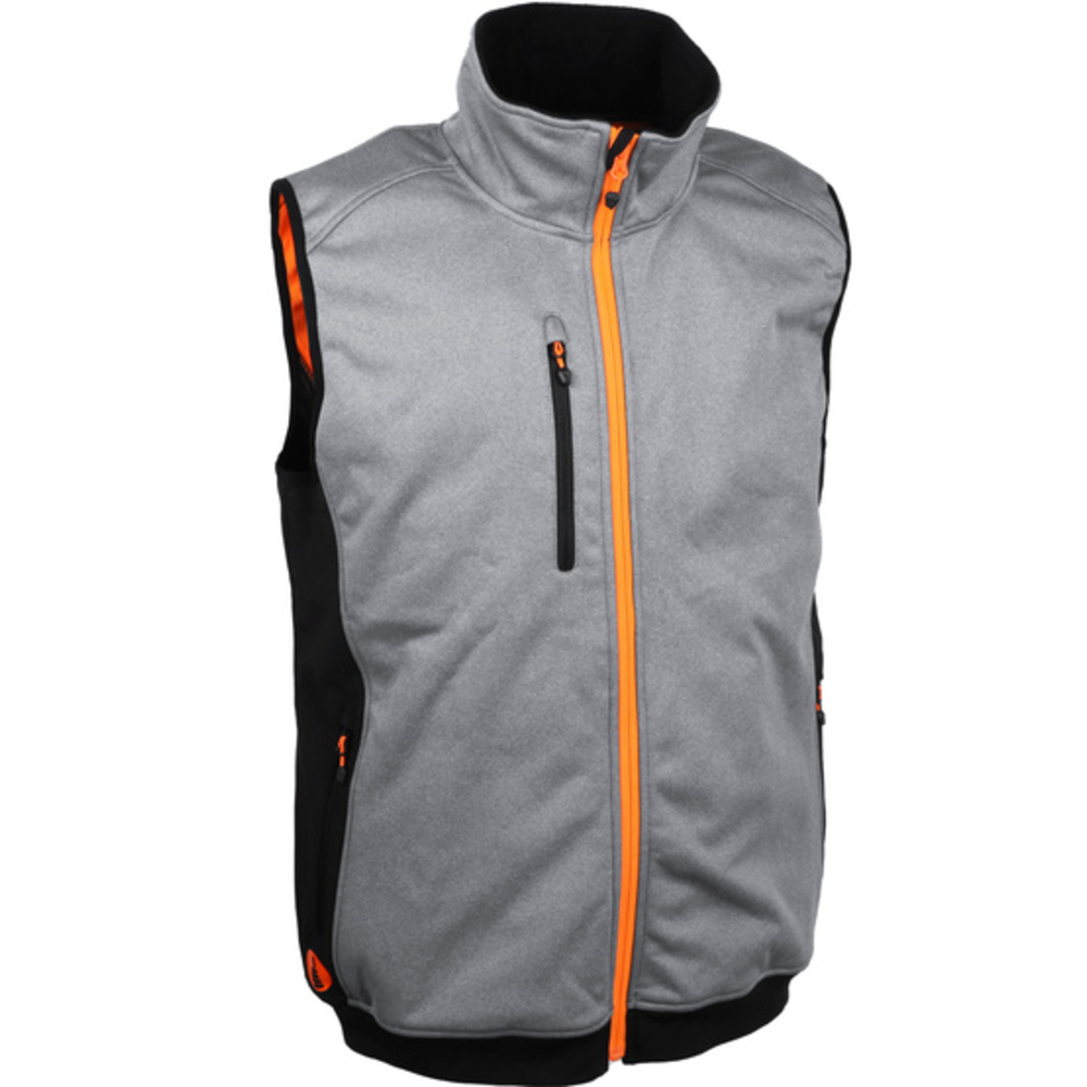 Gilet softshell gris SINGER - GILGA