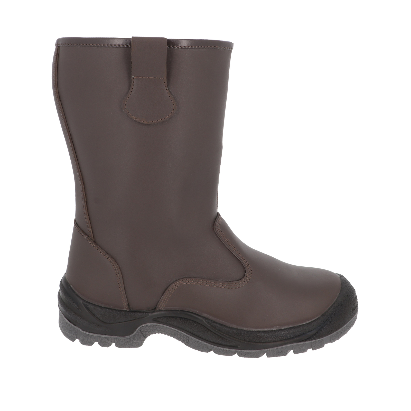 Botte de sécurité cuir marron S3 FO SR - SINGER - GR400M