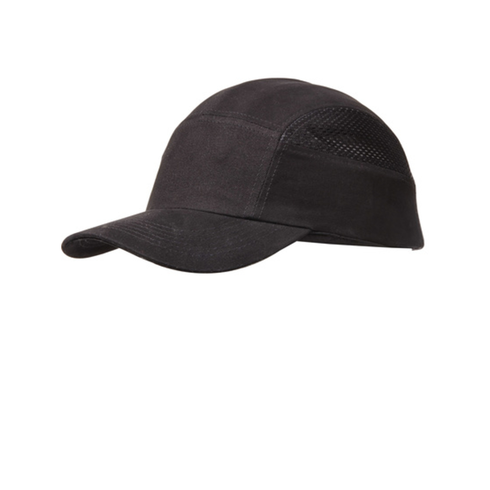 Casquette anti-heurt Coque ABS Visière7 cm 58-63 cm Coloris noir - SINGER - HG915N