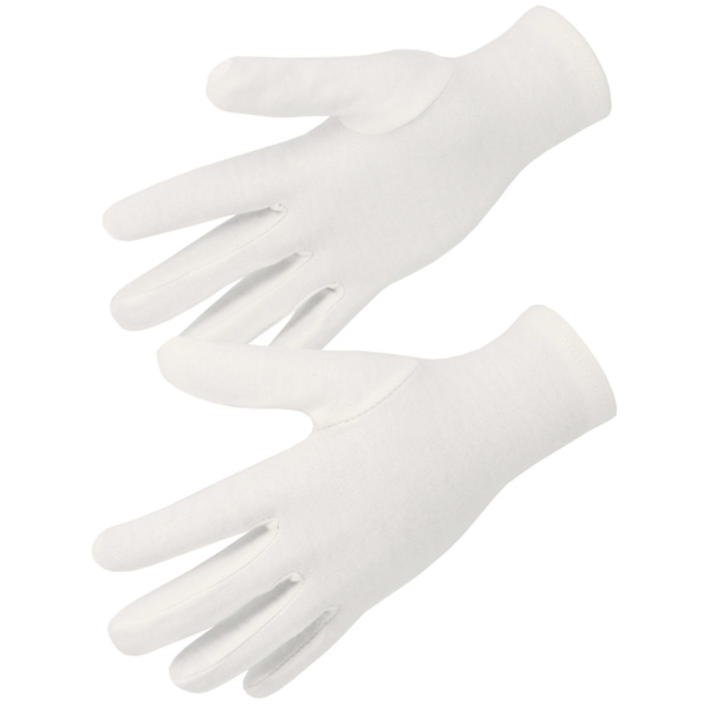 Gant coton interlock blanchi Ourlet Version lourde - SINGER - JB10010