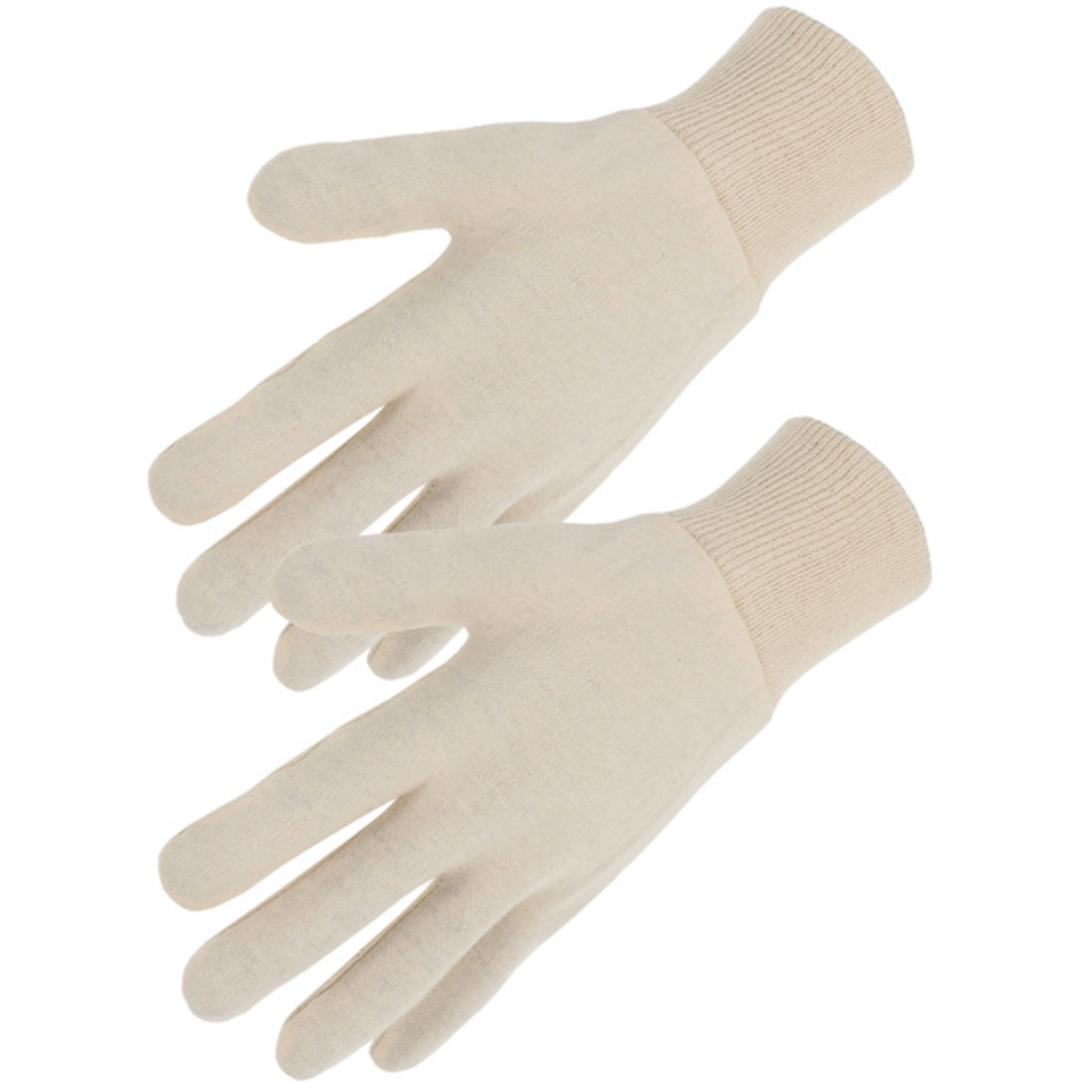 Gant coton interlock écru Version lourde  Ambidextre T10 - SINGER - JE300H