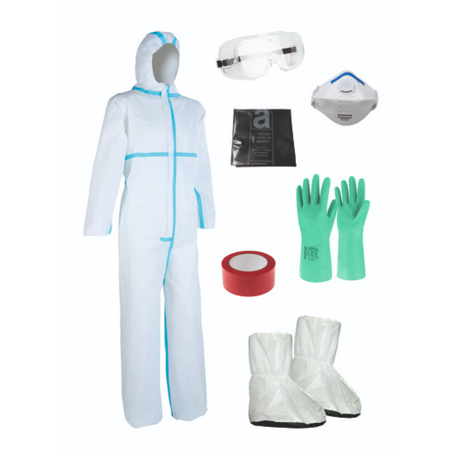 Kit desamiantage Taille XL SINGER - KITAMIANTE