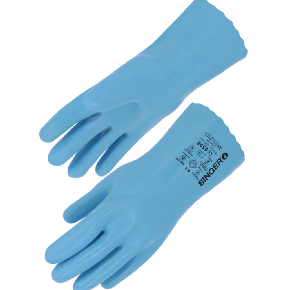 Gant latex 300 mm Support coton cousu - SINGER - LAT2130