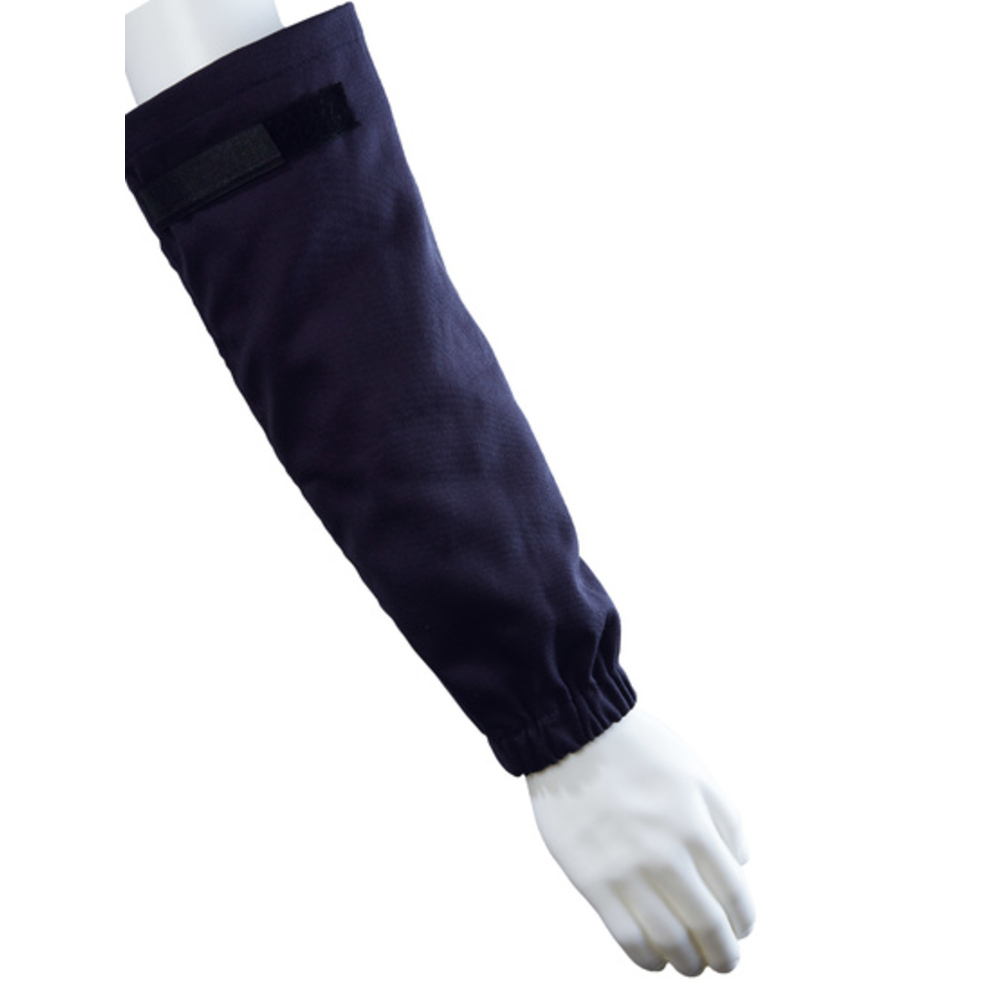 Manchettes coton tissé 40 cm - SINGER - MANBLEU