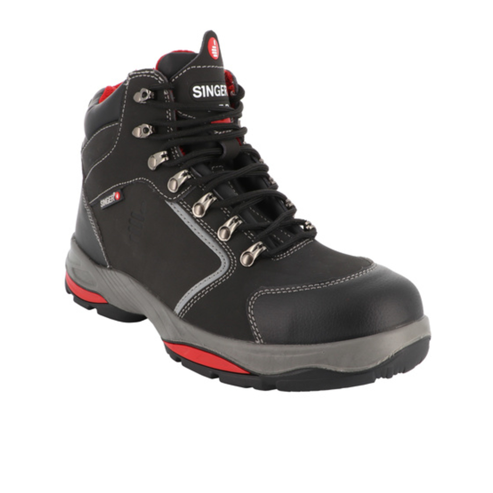 Chaussures hautes cuir Nubuck S3L HRO FO SR - SINGER - MILAN