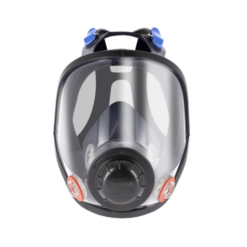 Masque respiratoire complet en silicone M - pour 2 filtres à baïonnette - SINGER - MP60000