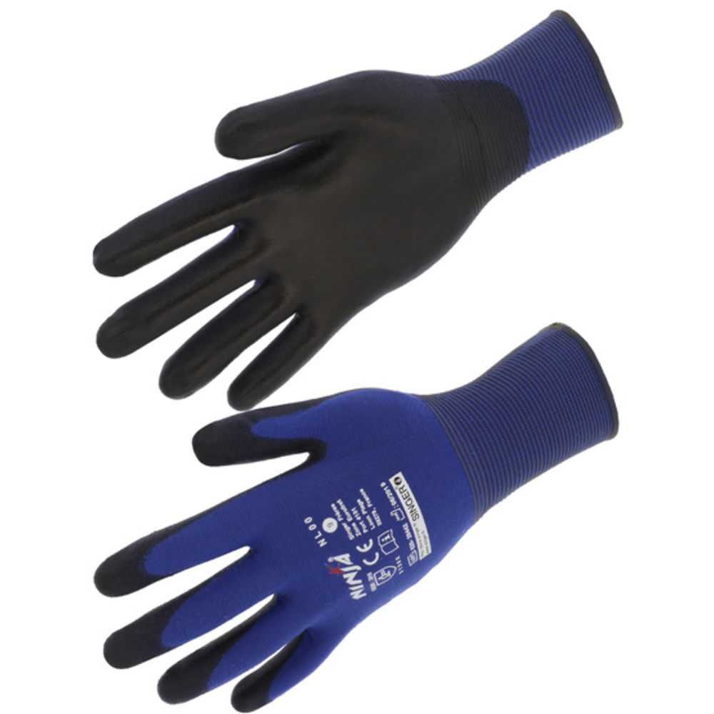 Gants NINJA LITE Enduit PU Support polyamide Jauge 18 - SINGER - NL00