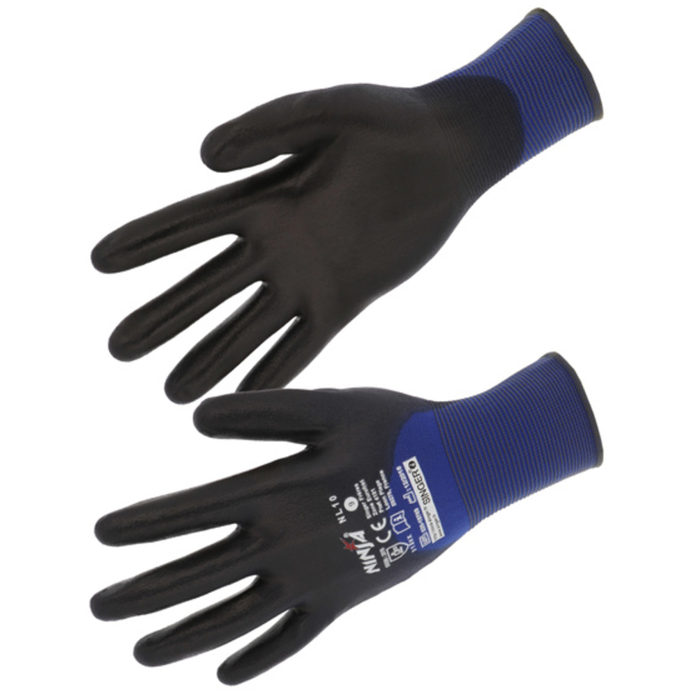 Gants NINJA LITE Enduit PU Support polyamide Jauge 18 - SINGER - NL10