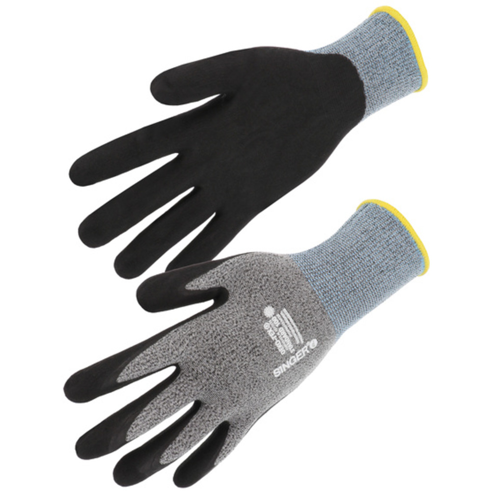 Gant nitrile mousse Sans picots - SINGER - NYMFIT03