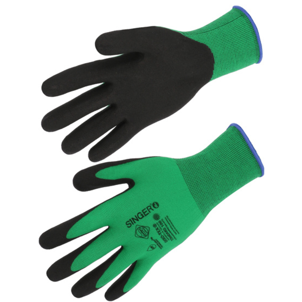 Gant PVC CFT Support polyamide sans couture- SINGER - NYMV15CFTN