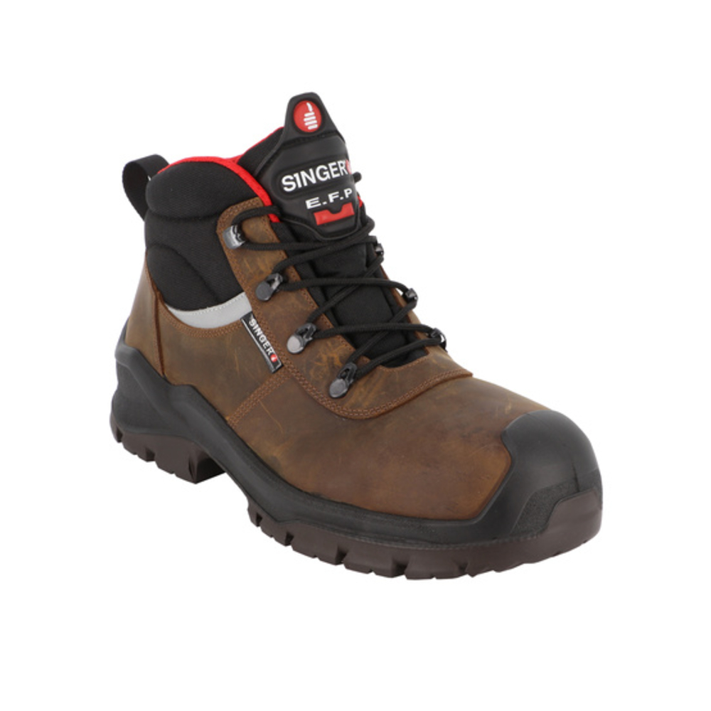 Chaussures S3 SRC Tige cuir nubuck hydrofuge - SINGER - NYX