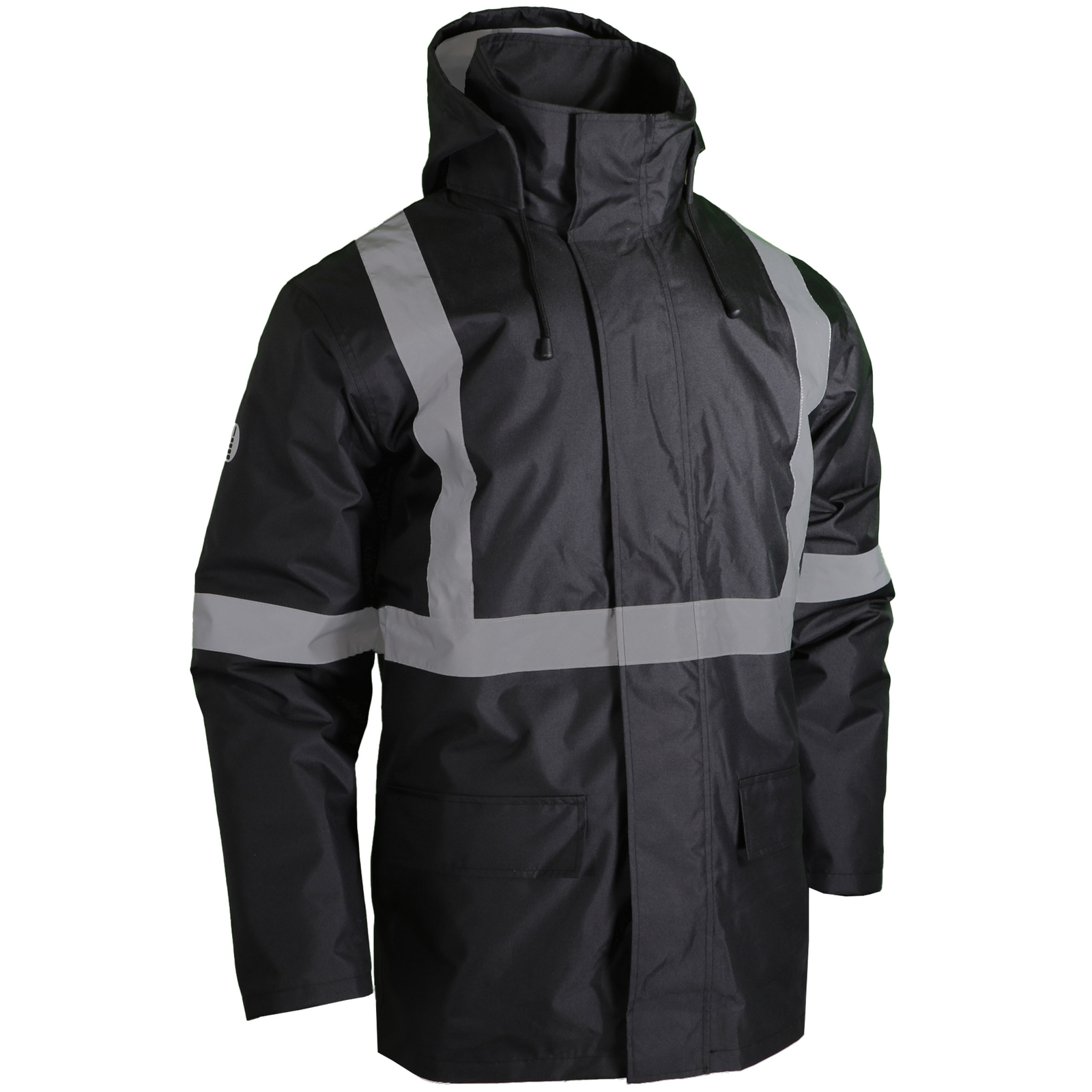 Parka noir réfléchissante SINGER - PARDARK