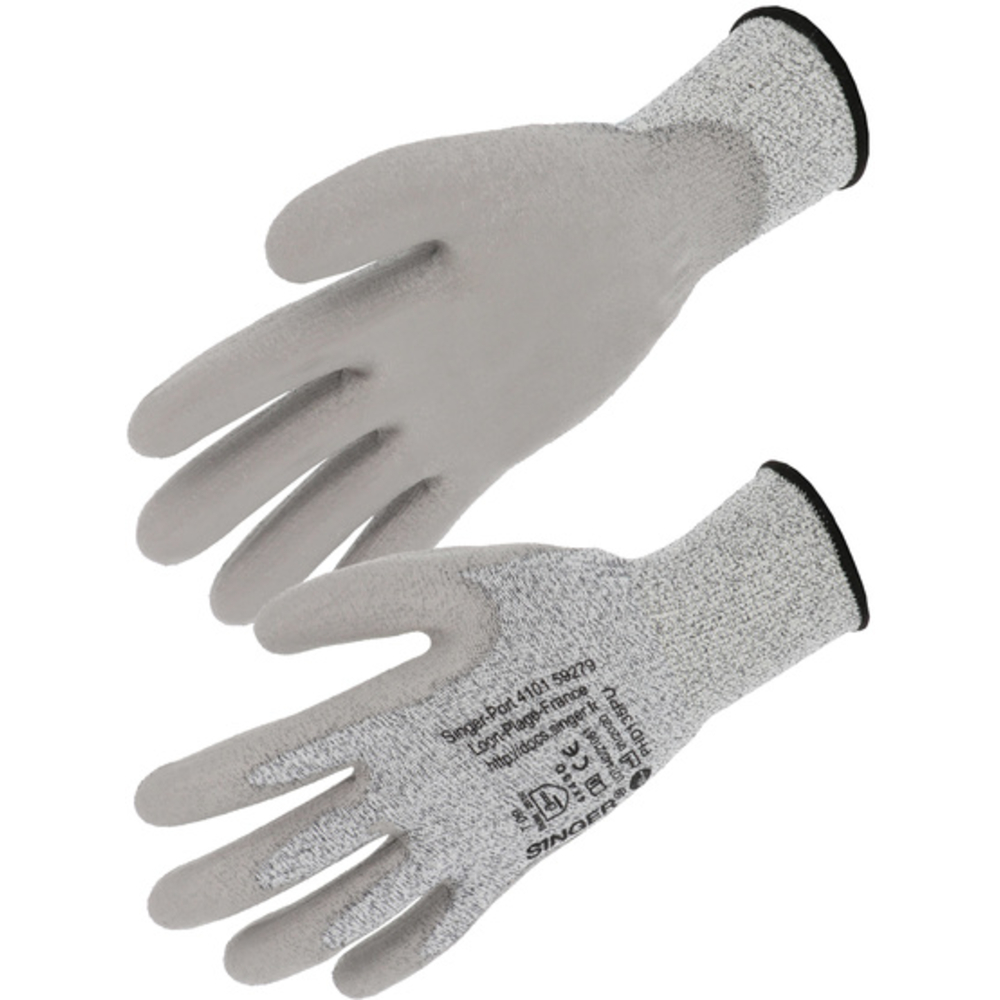 Gant PEHD Coupure D Paume enduite PU - SINGER - PHD135PU