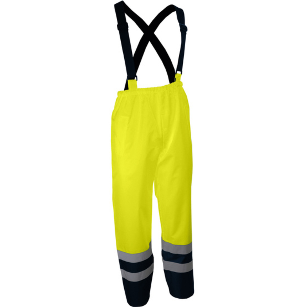 Pantalon à bretelles jaune haute-visibilité - SINGER - PIVA