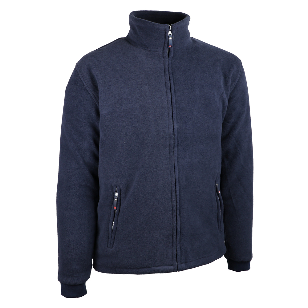 Veste polaire doublée bleue - SINGER - POLBLE