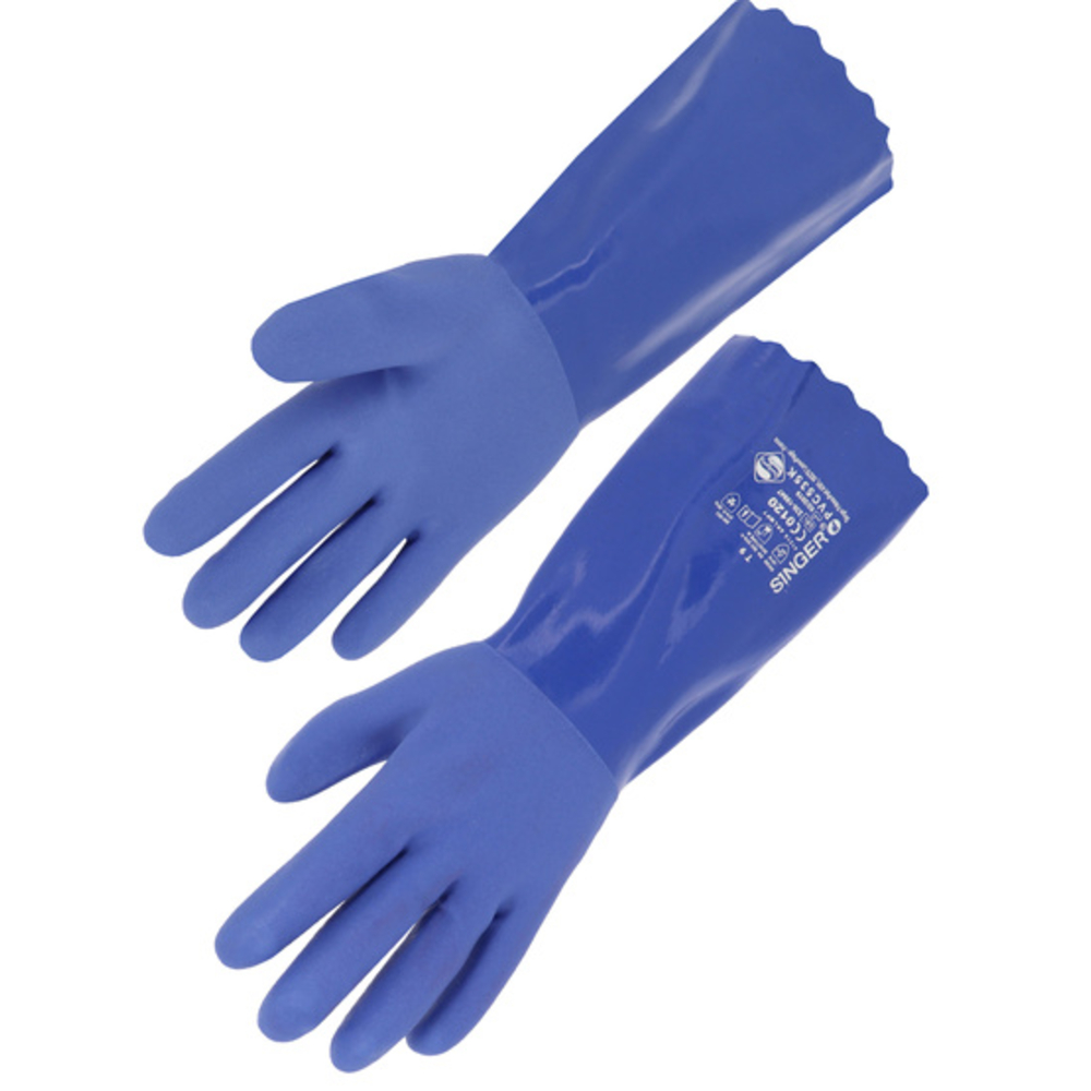 Gant PVC Triple enduction Support sans couture 35 cm - SINGER - PVC535K