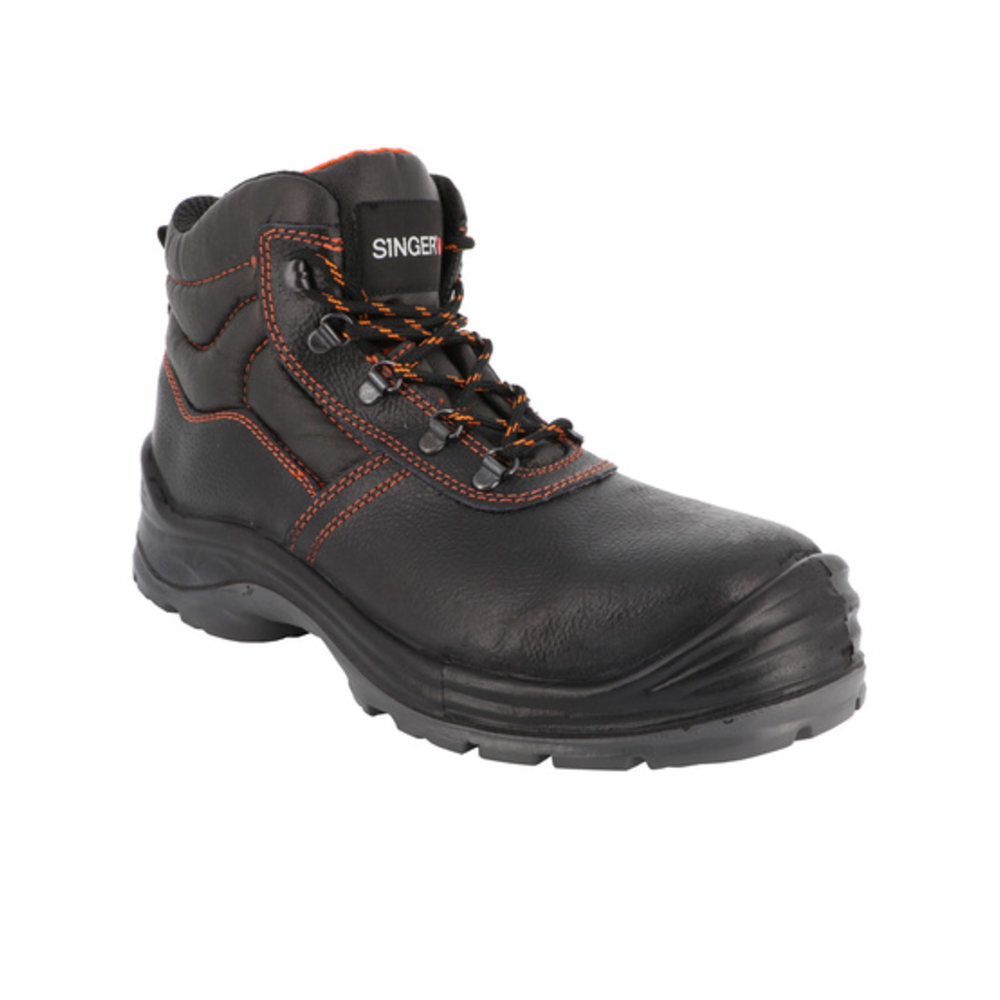 Chaussures hautes cuir grainé S3 SRC - SINGER - ROMA