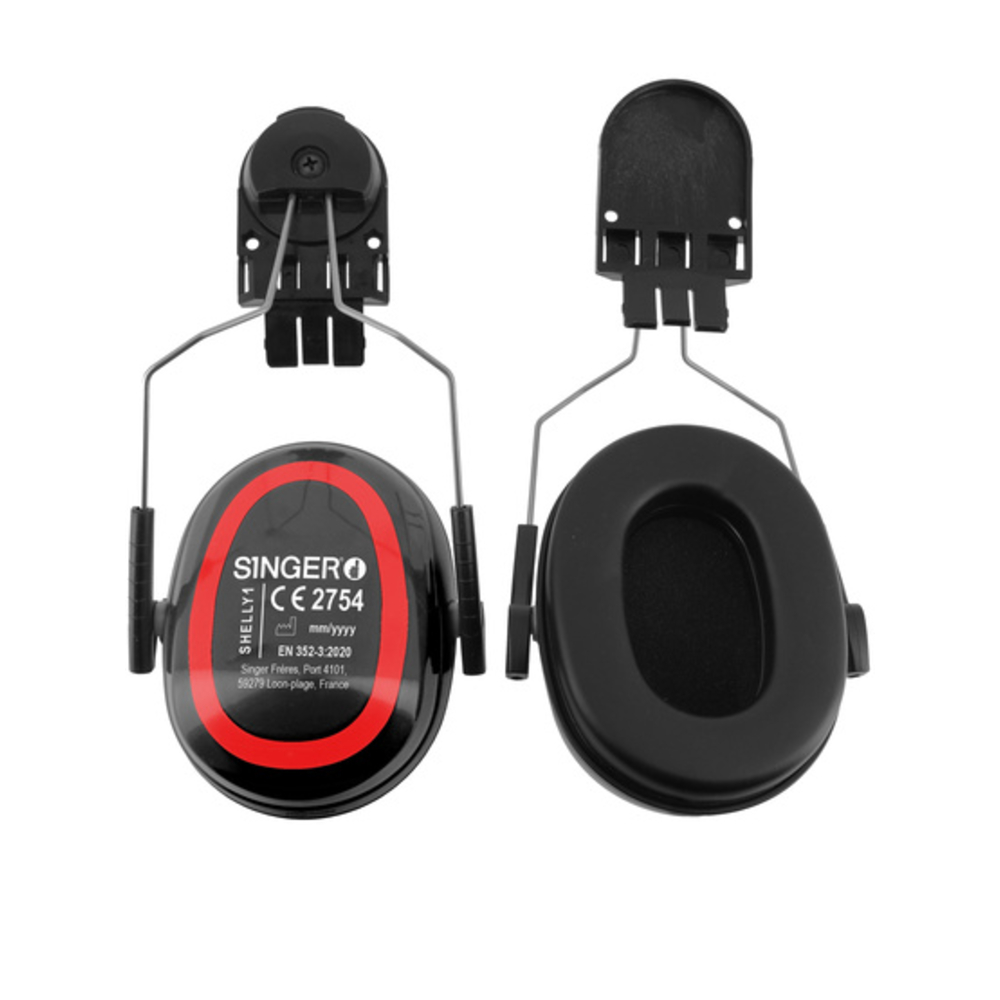 Serre-tête antibruit pour casque de protection SNR 24,9 dB - SINGER - SHELLY1