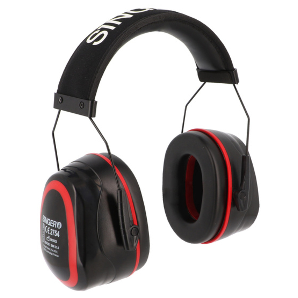 Serre-tête antibruit Arceau avec moussede confort SNR 31 dB - SINGER - SHELLY200