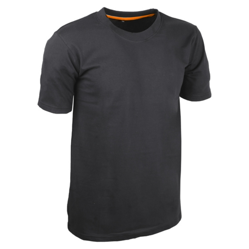 T-shirt gris 100% coton à col rond gris - SINGER - SHIRTGRIS