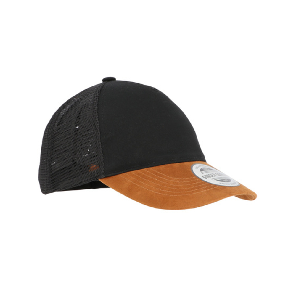 Casquette anti-heurt marron et noire snapback  - SINGER - SMITH