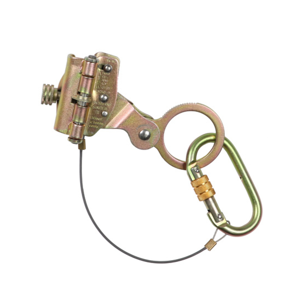 Antichute coulissant pour support d'assurage 12 mm ou 14 mm - SINGER - STOPRO