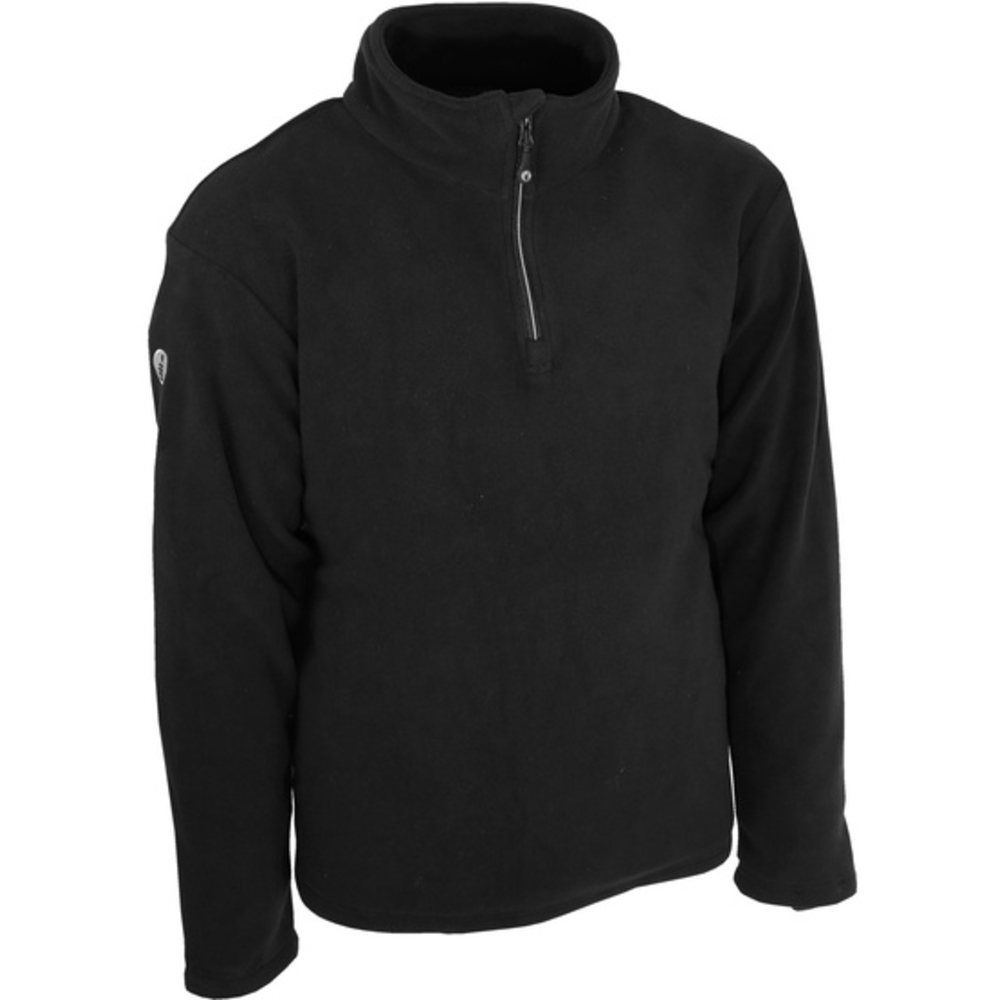 Sweat-shirt polaire noir - SINGER - SWOIR