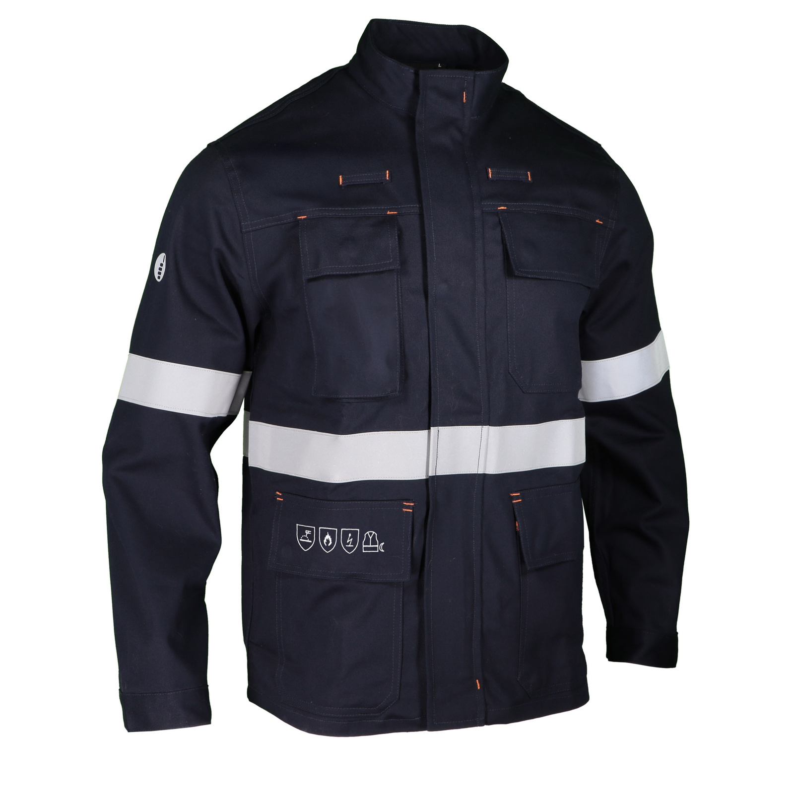 Veste Valpa bleu avec bandes reflechissantes SINGER - VALPAR