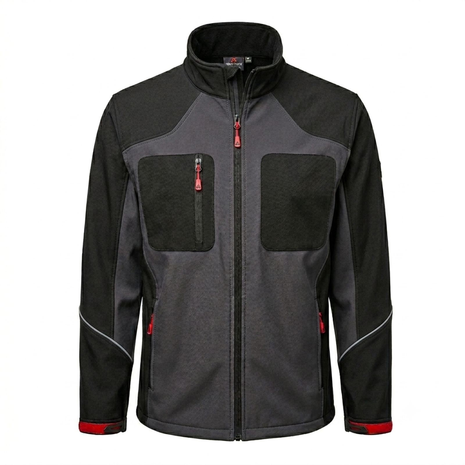 Veste Softshell manches amovibles noir et gris SINGER - VANCOUVE