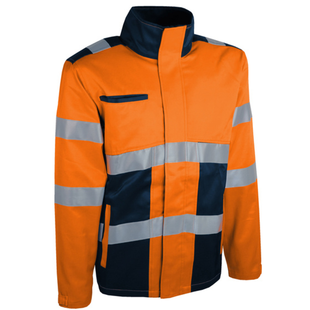 Veste de travail haute visibilité orange - SINGER - VARMO