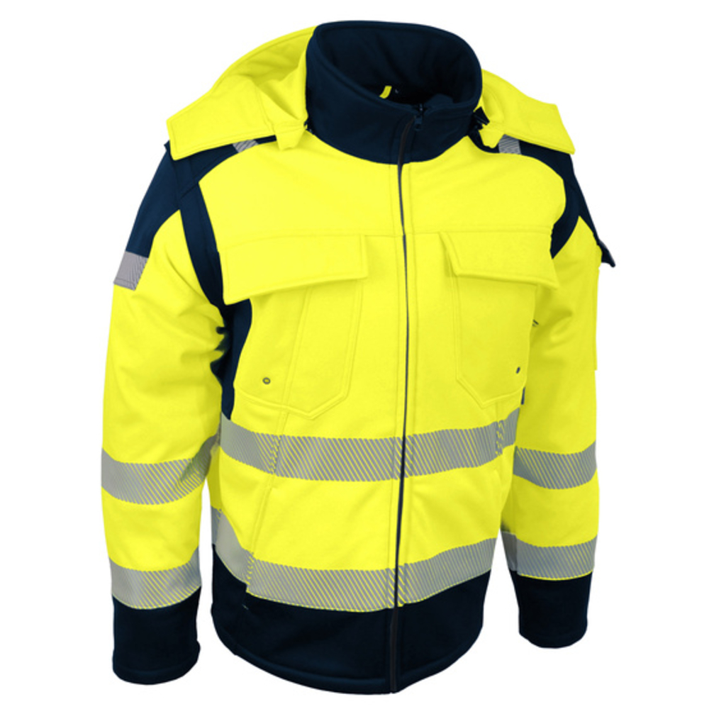 Veste Softshell de signalisation Doublé polaire 2X1 - SINGER - VILNA