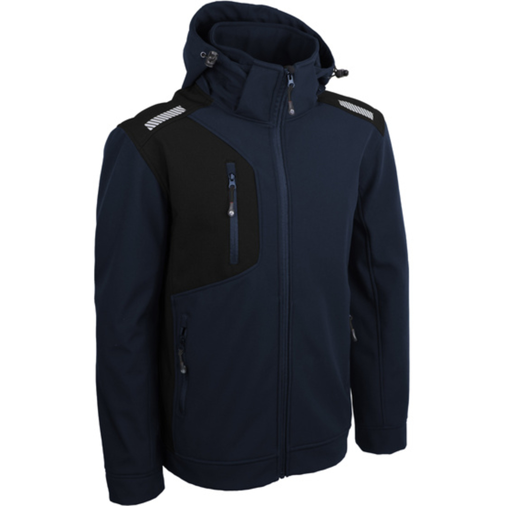Veste softshell bleu foncé  - SINGER - VINTAM