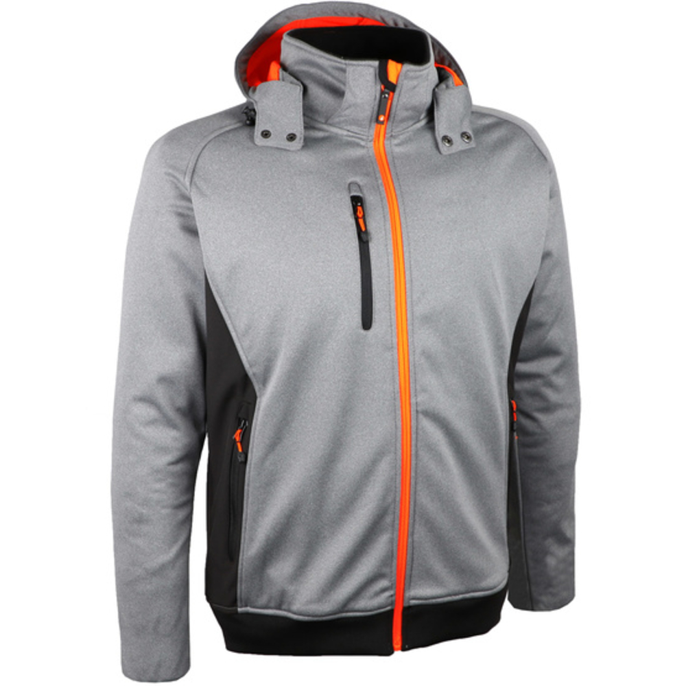Veste Softshell déperlante à capuche amovible - SINGER - VOLGA