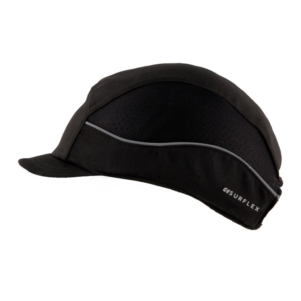 Casquette anti-heurt AIR+ led noir - SURFLEX - AIRC01V03LED
