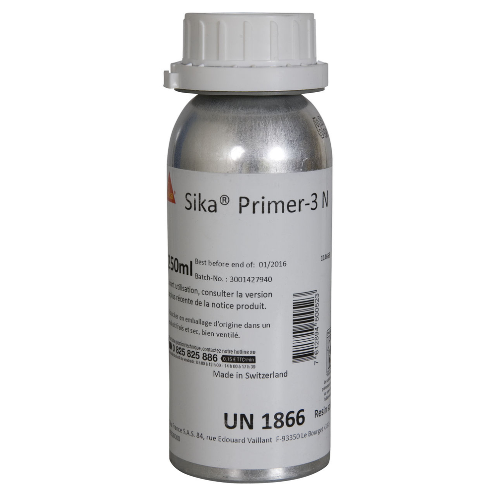 PRIMAIRE CARTON DE 6 FLACONS 250ML DE SIKAPRIMAIRE-3N - SIKA - 114665